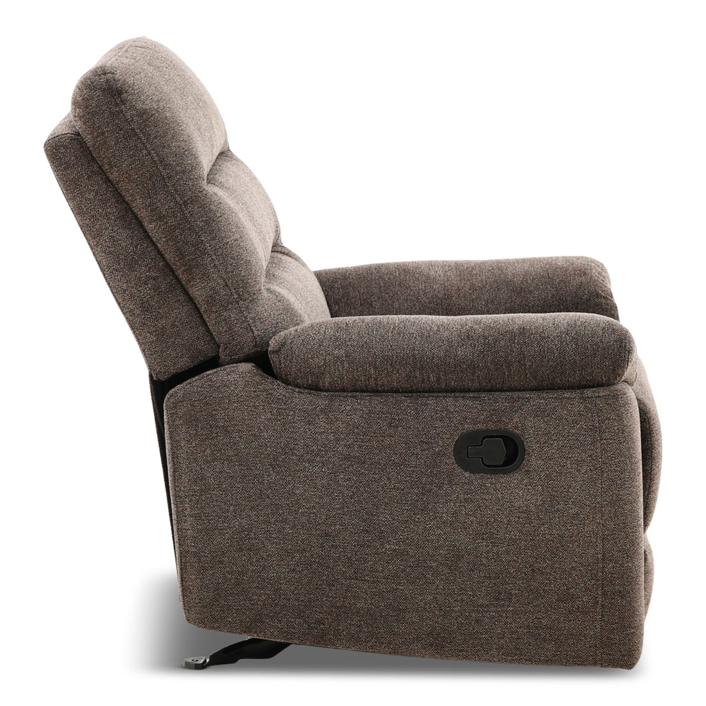 Zenon Glider Recliner - Brown