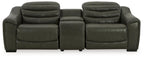 Center Line 3-Piece Power Reclining Loveseat with Console - Set