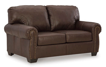 Colleton Leather Loveseat - Indoor