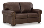 Colleton Leather Loveseat - Indoor