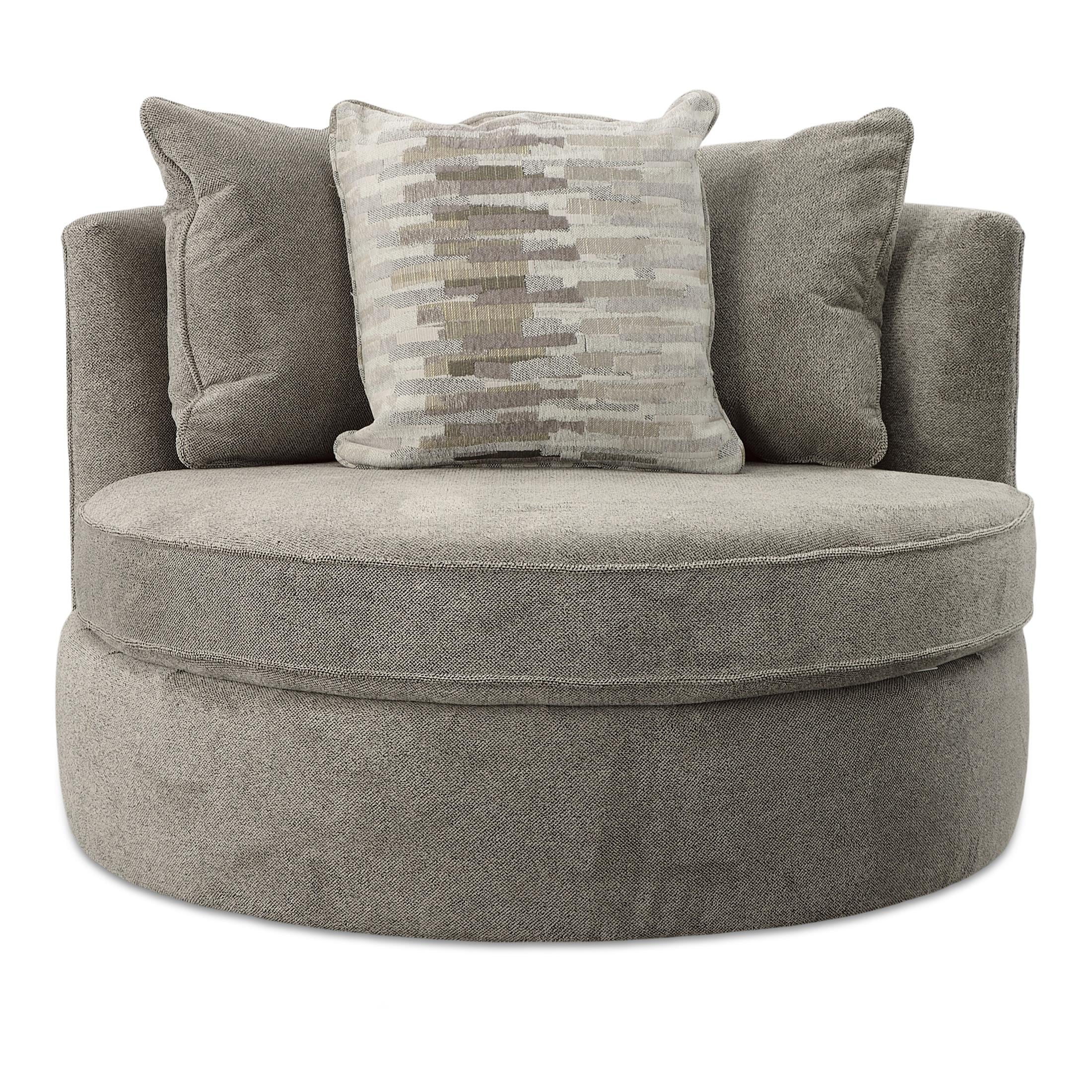 Daxton Swivel Chair - Fabric