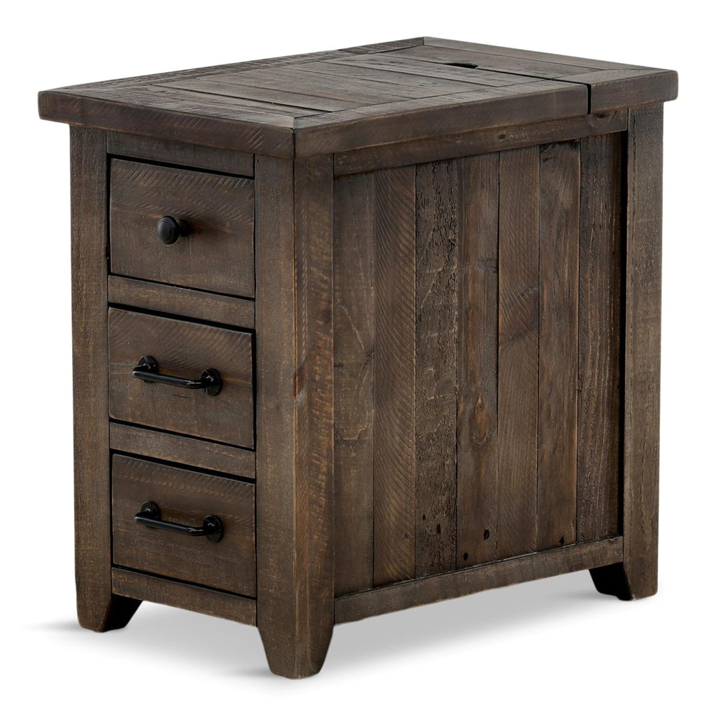 Beckett Chairside Table with Power - End Table