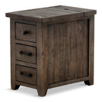 Beckett Chairside Table with Power - End Table