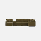 Modular One Left Facing 8-Piece Sectional with E-Console