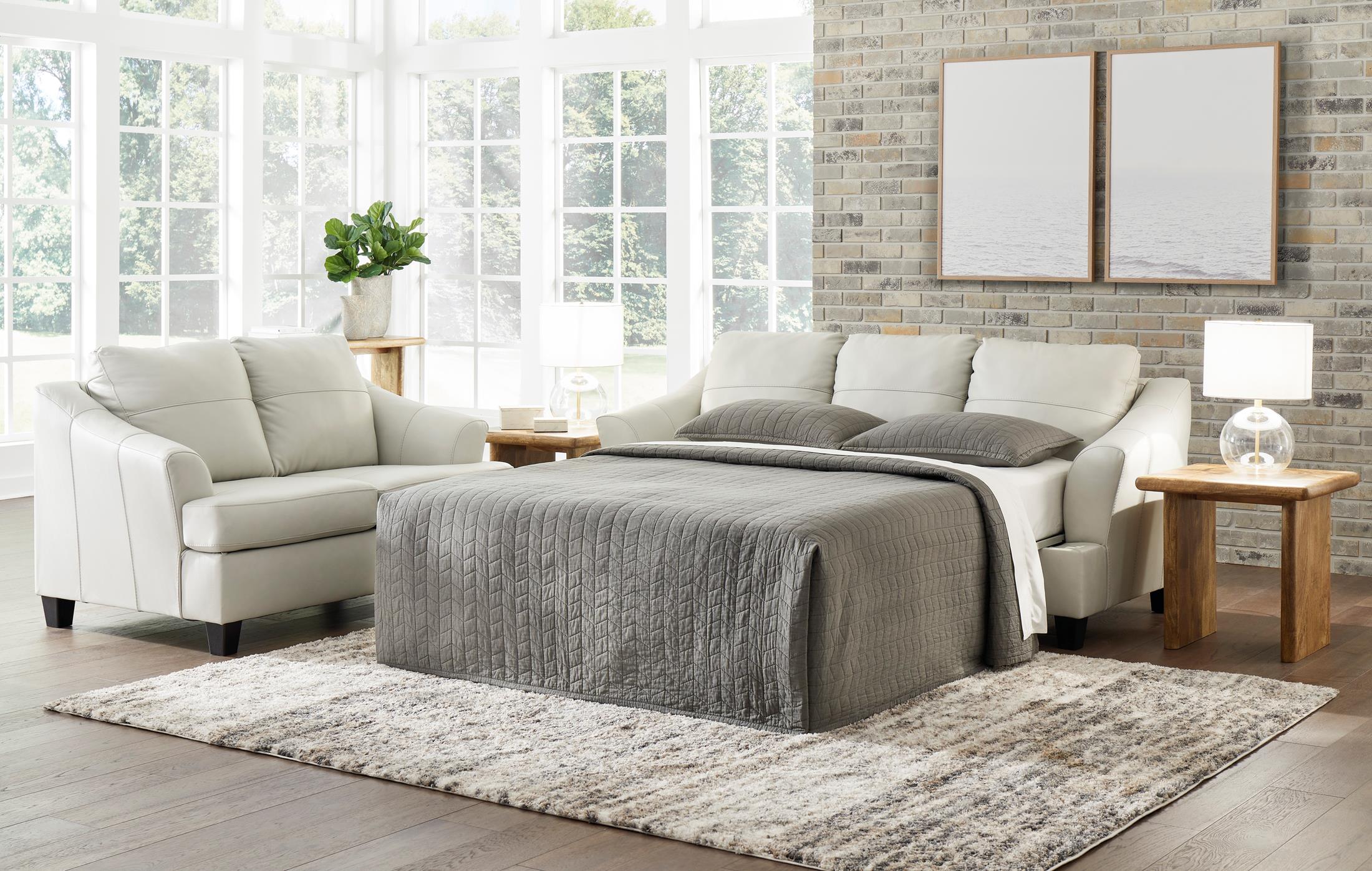 Genoa Queen Sofa Sleeper - Leather