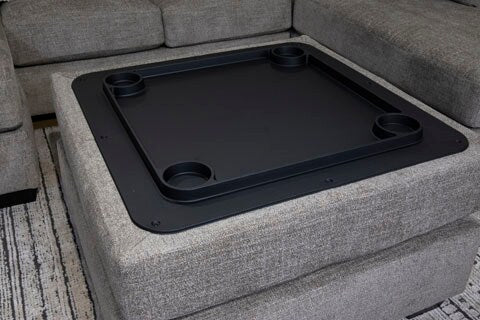 Creswell Ottoman With Storage - Fabric