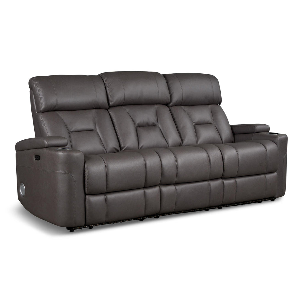 Fowler Power Sofa with Drop Down Table - Fabric