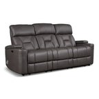 Fowler Power Sofa with Drop Down Table - Fabric