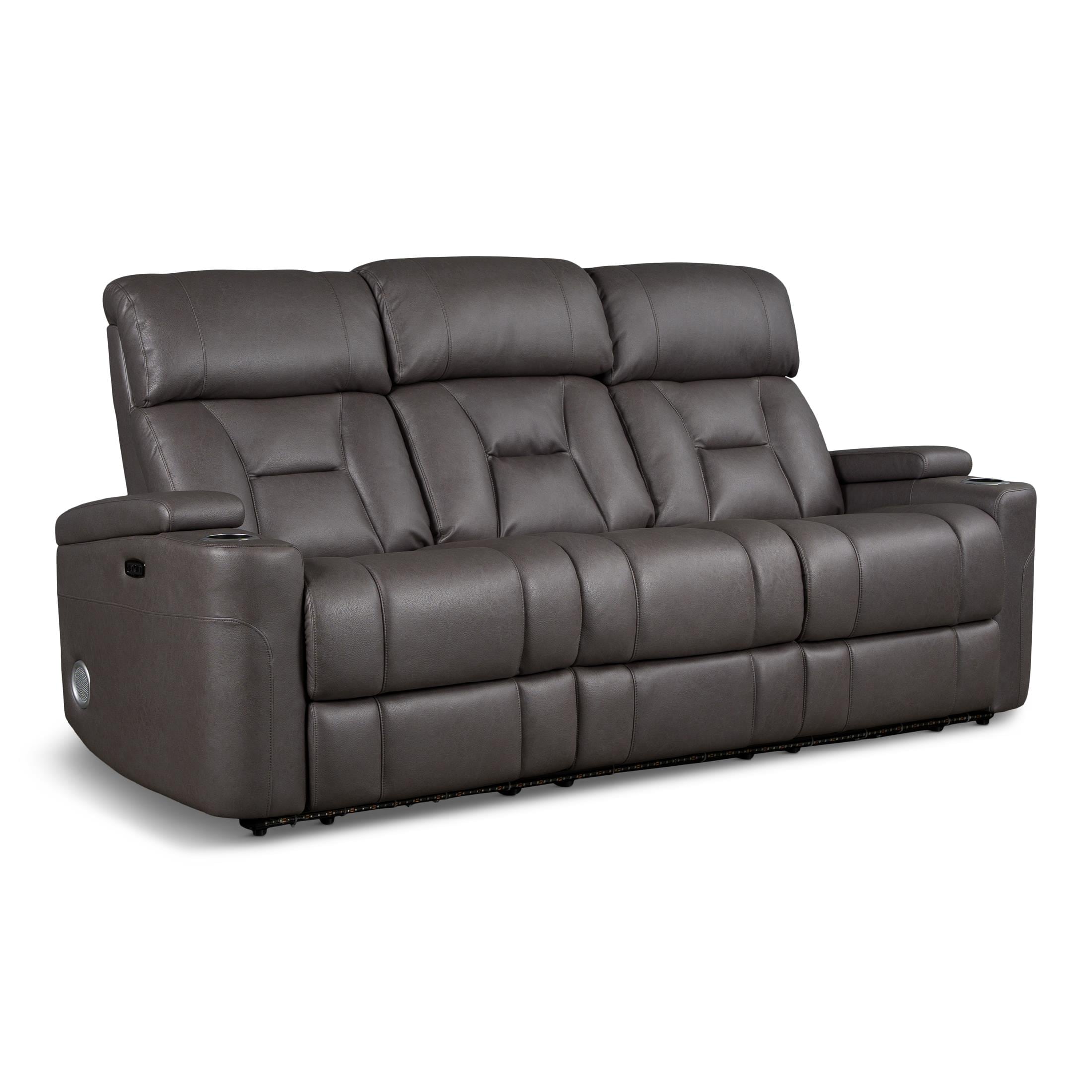 Fowler Power Sofa with Drop Down Table - Fabric