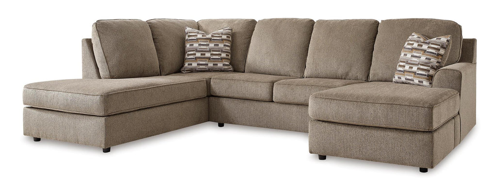 O'Phannon 2-Piece Left-Facing Sectional with Chaise - Putty