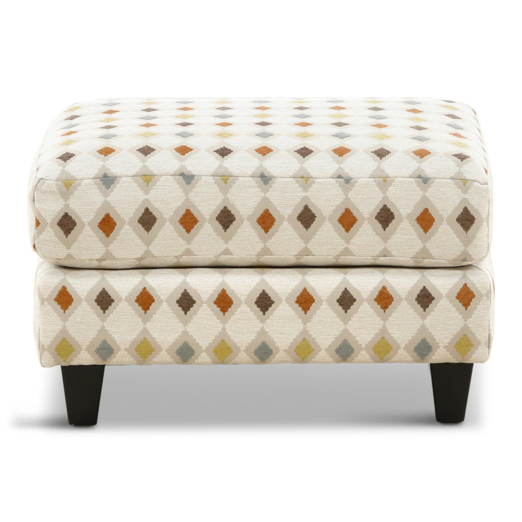 Ginger Accent Ottoman - Indoor