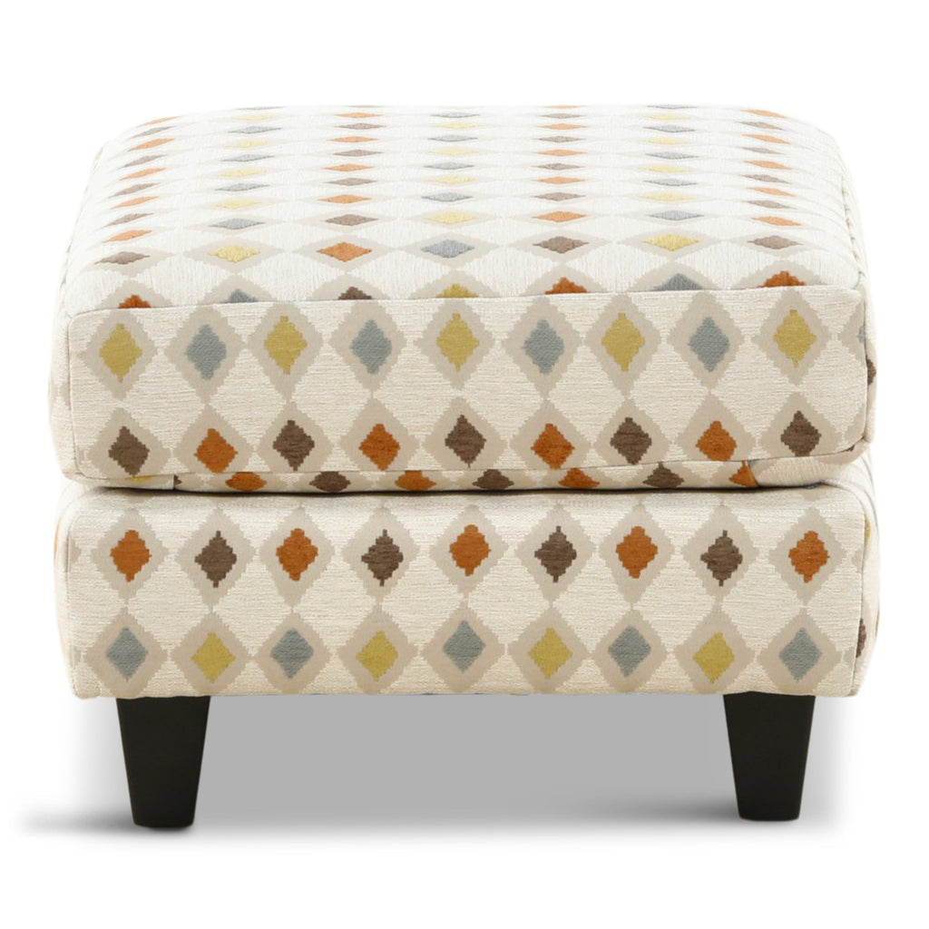 Ginger Accent Ottoman - Indoor