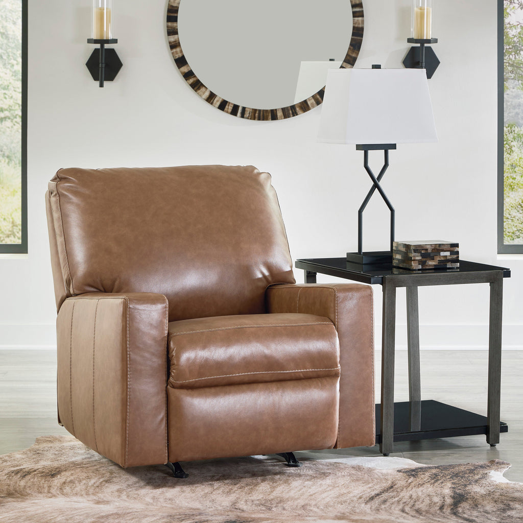 Bolsena Leather Rocker Recliner - Fabric