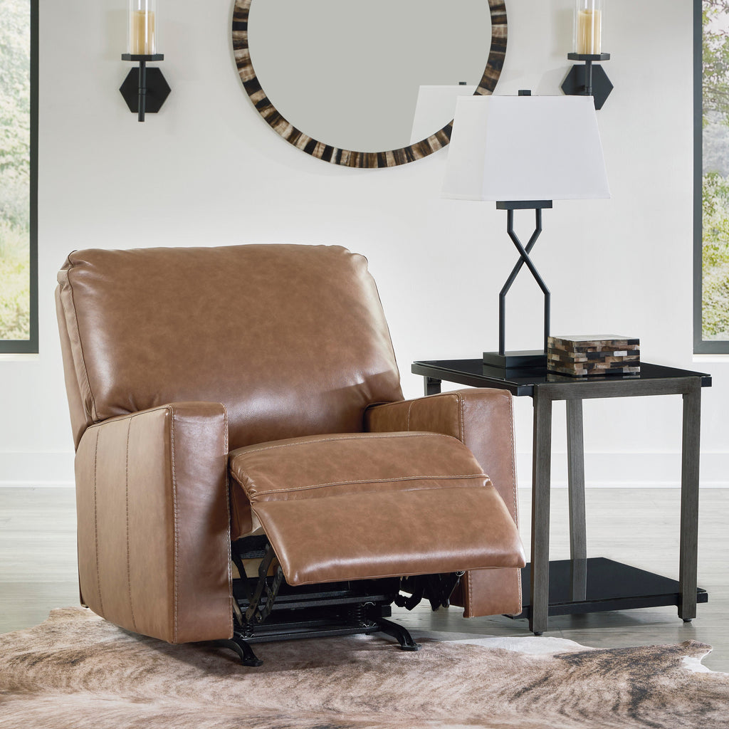 Bolsena Leather Rocker Recliner - Fabric