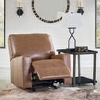 Bolsena Leather Rocker Recliner - Fabric