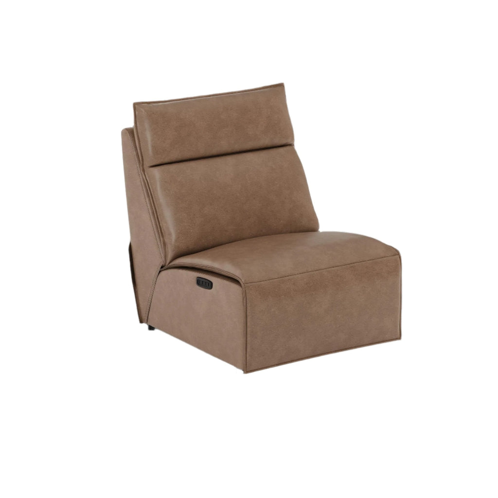 Modular Two Armless Power Recliner