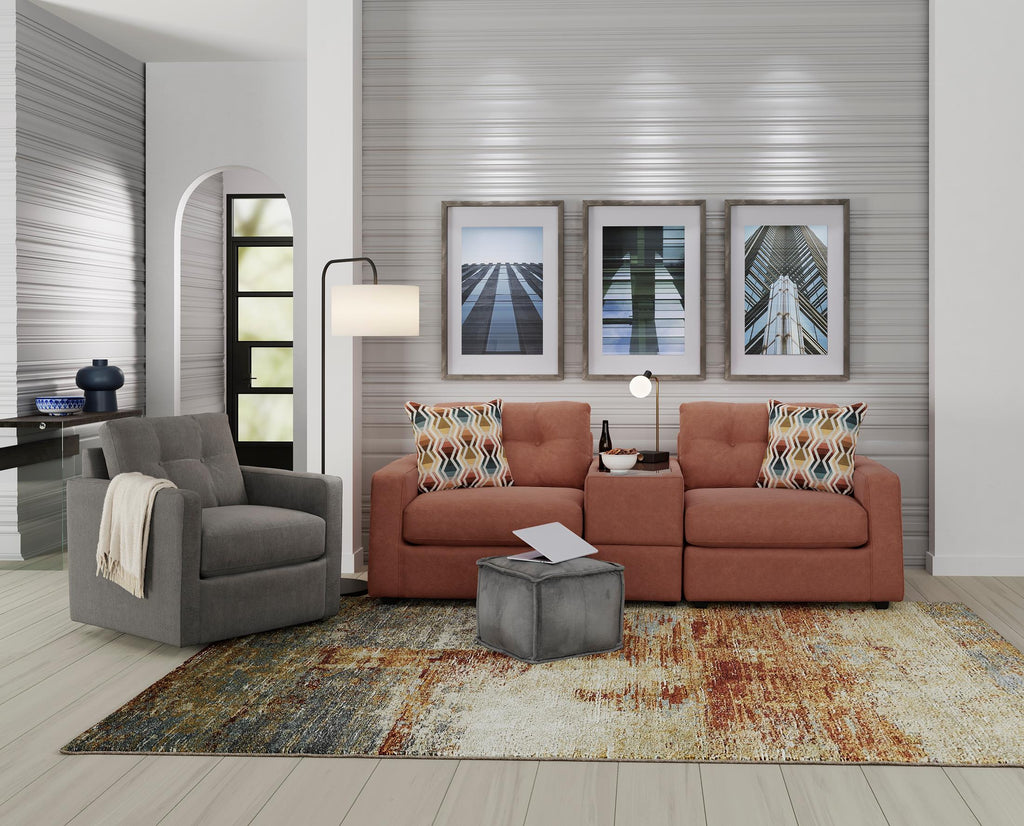 Modular 3-Piece Console Loveseat