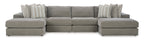Avaliyah 4-Piece Double Chaise Sectional - Set