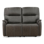 Walker Leather Power Reclining Loveseat - Indoor