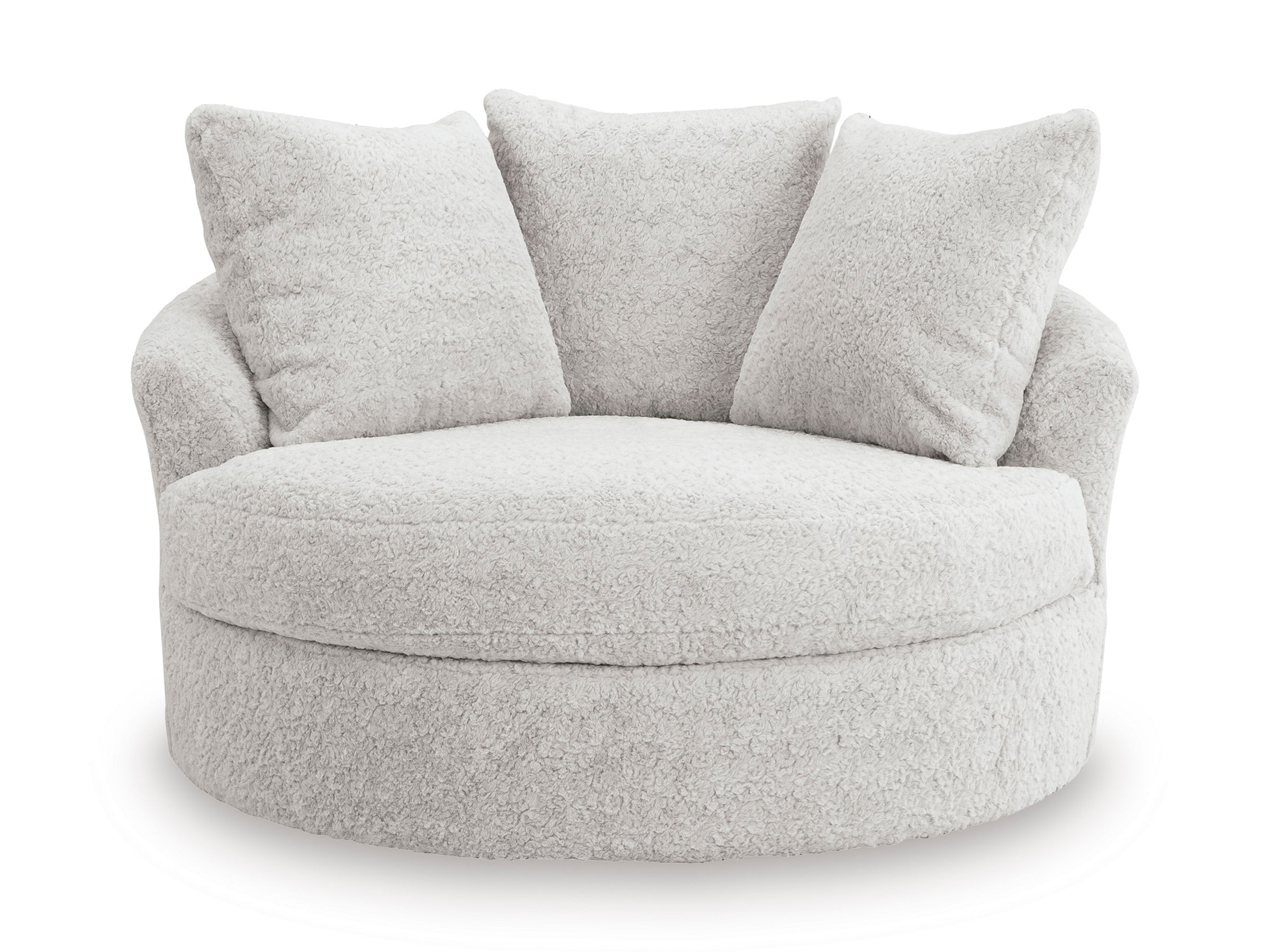 Snodoodle Oversized Swivel Accent Chair