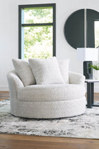 Snodoodle Oversized Swivel Accent Chair