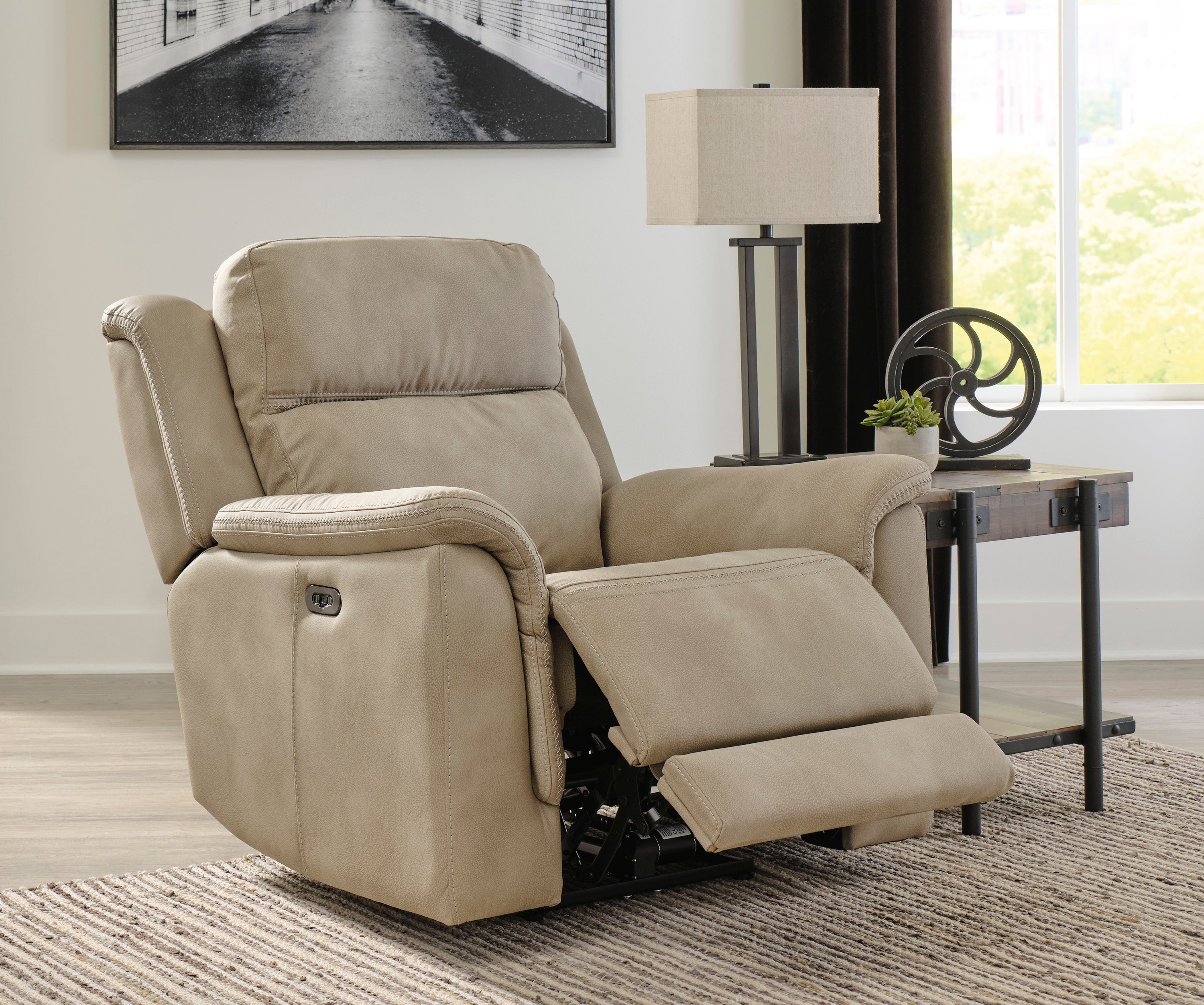 Next-Gen DuraPella Power Recliner - Sand