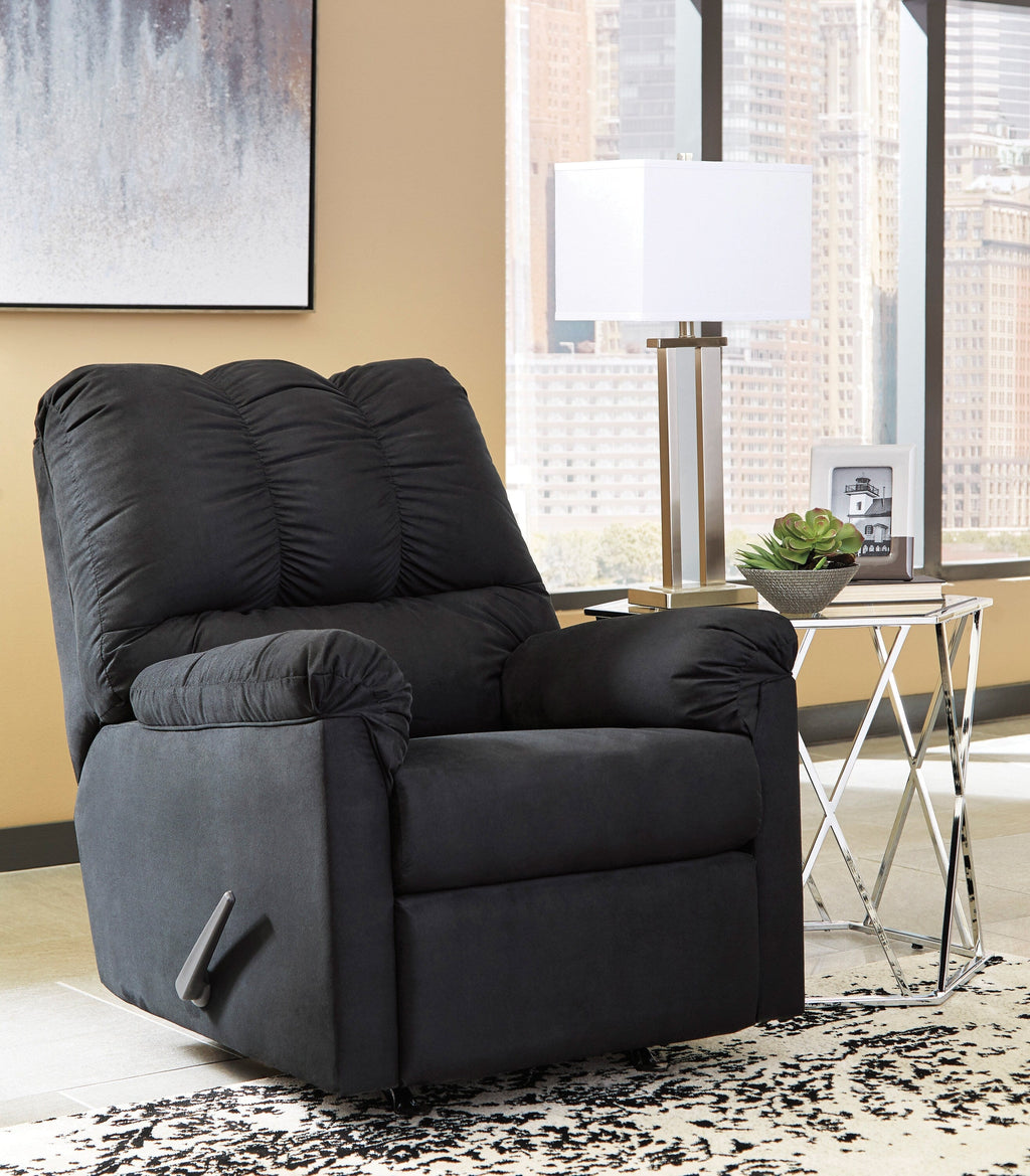 Darcy Rocker Recliner - Fabric