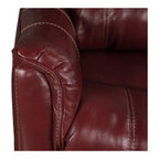 Delia Leather Swivel Glider Rocker Recliner - Power