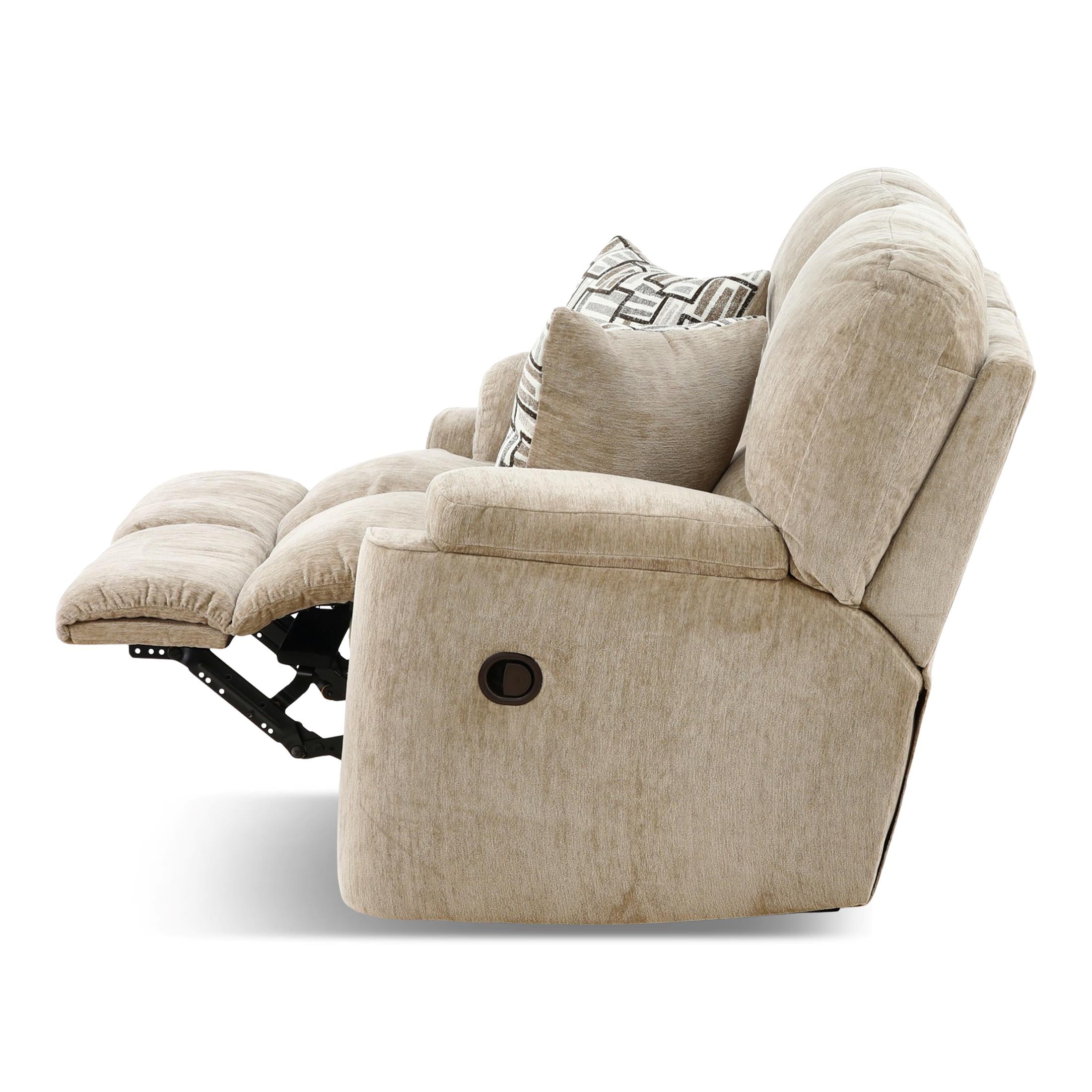 Landen Reclining Loveseat - Fabric