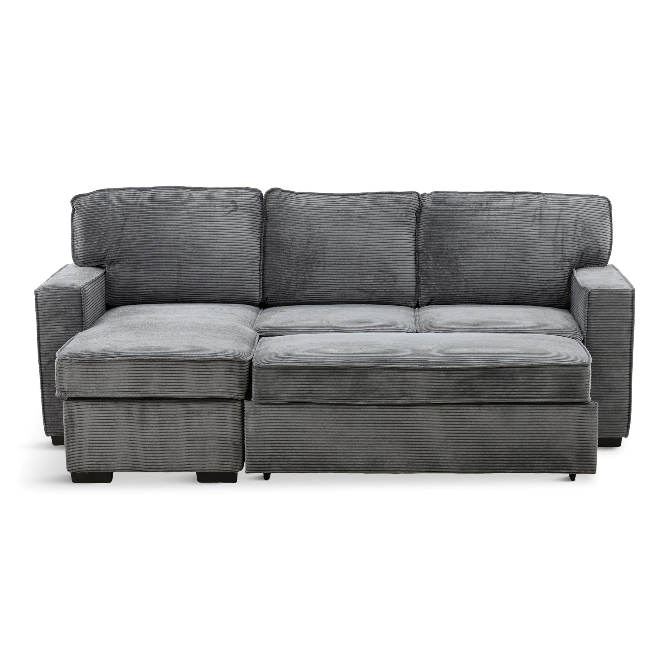 Amir 2-Piece Sectional with Sofa Bed - Set