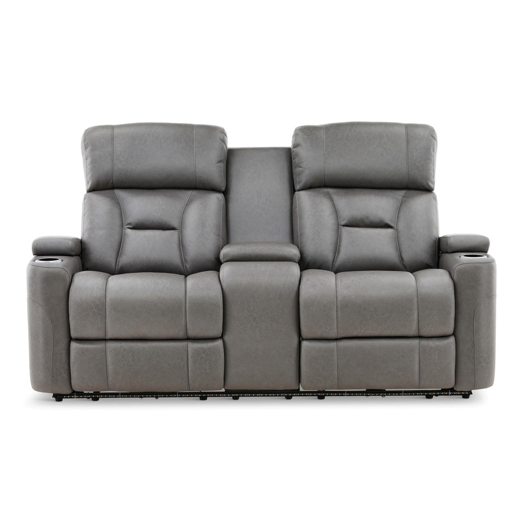 Fowler Power Console Loveseat - Fabric