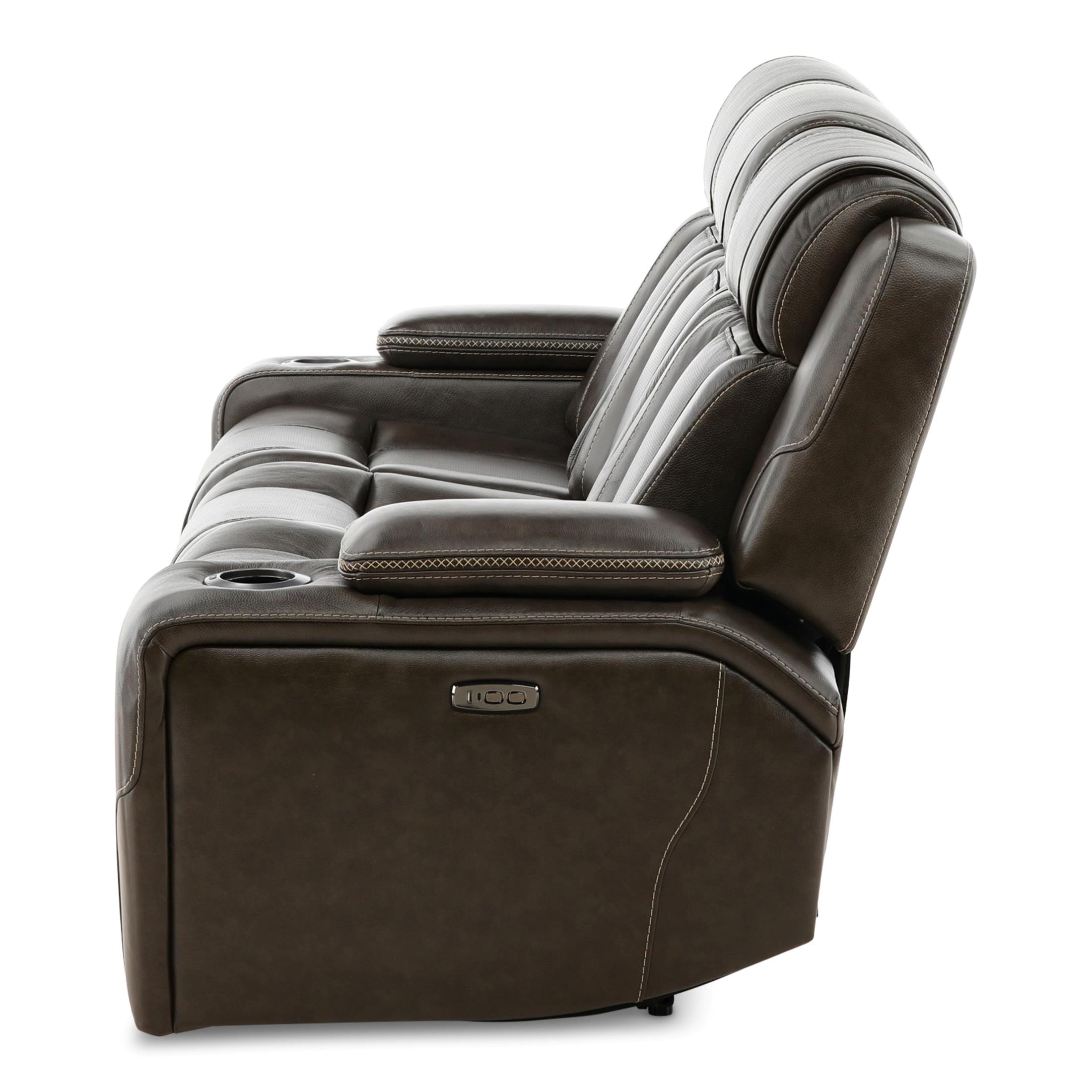 Denver Power Reclining Sofa - Leather
