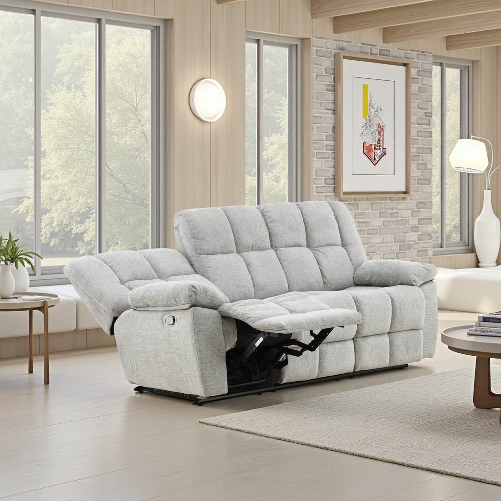 Marquet Reclining Sofa and Free Recliner