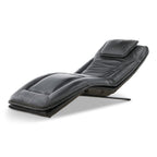 Infinity Lounger Leather Power Reclining Chaise with Audio - Decor