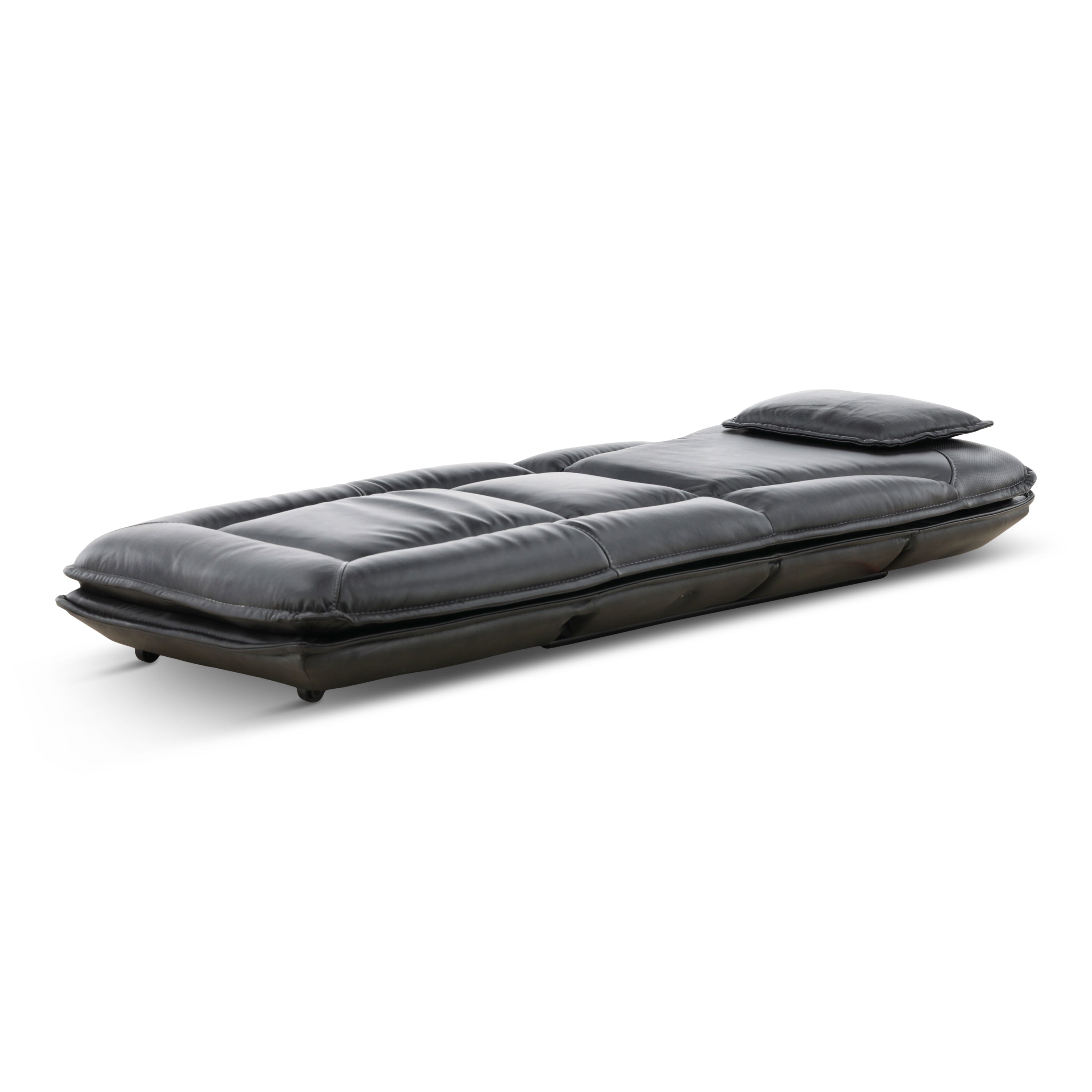 Infinity Lounger Leather Power Reclining Chaise with Audio - Decor