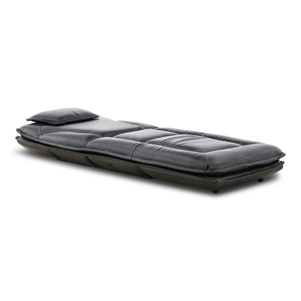 Infinity Lounger Leather Power Reclining Chaise with Audio - Decor