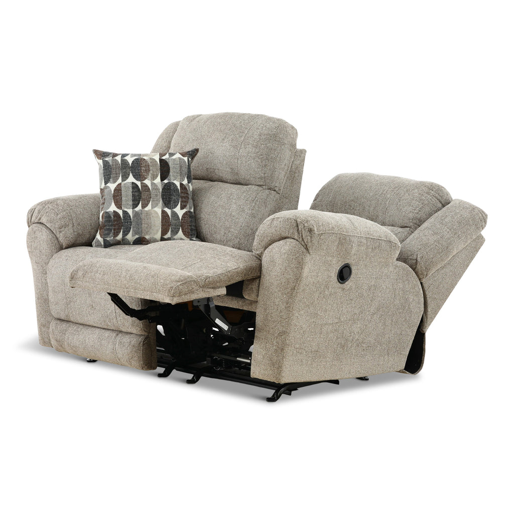 Peppar Rocking Reclining Loveseat - Indoor