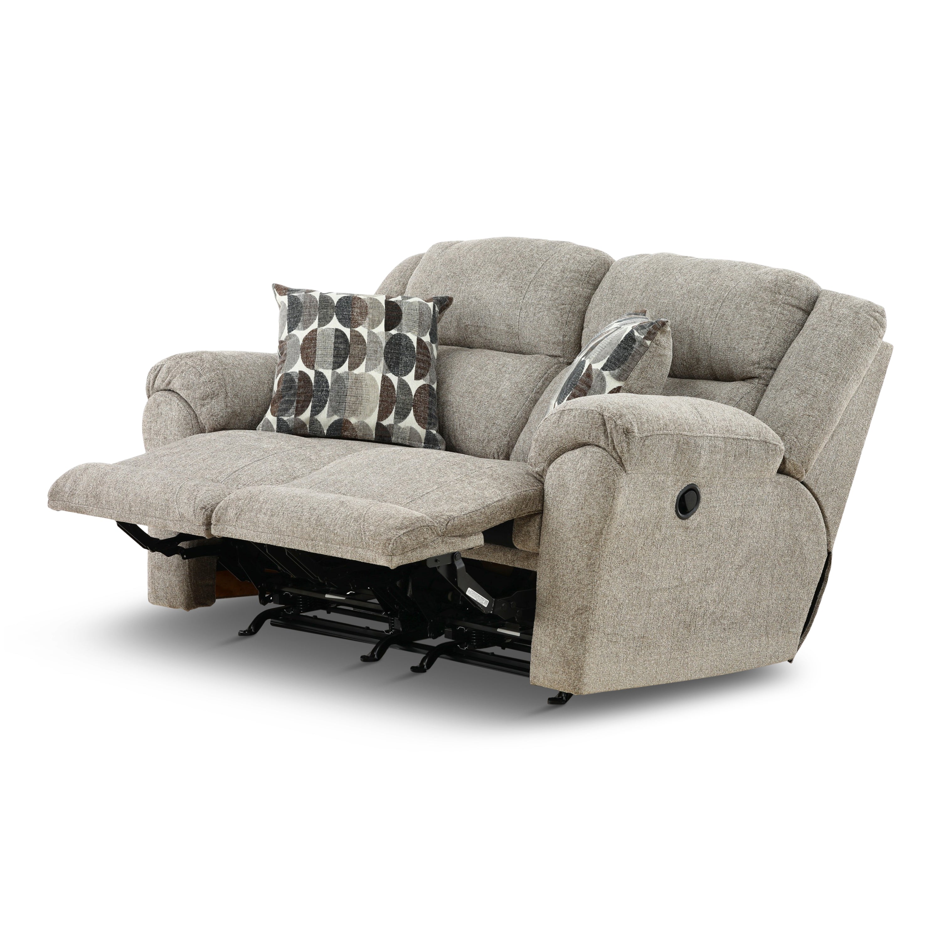 Peppar Rocking Reclining Loveseat - Indoor