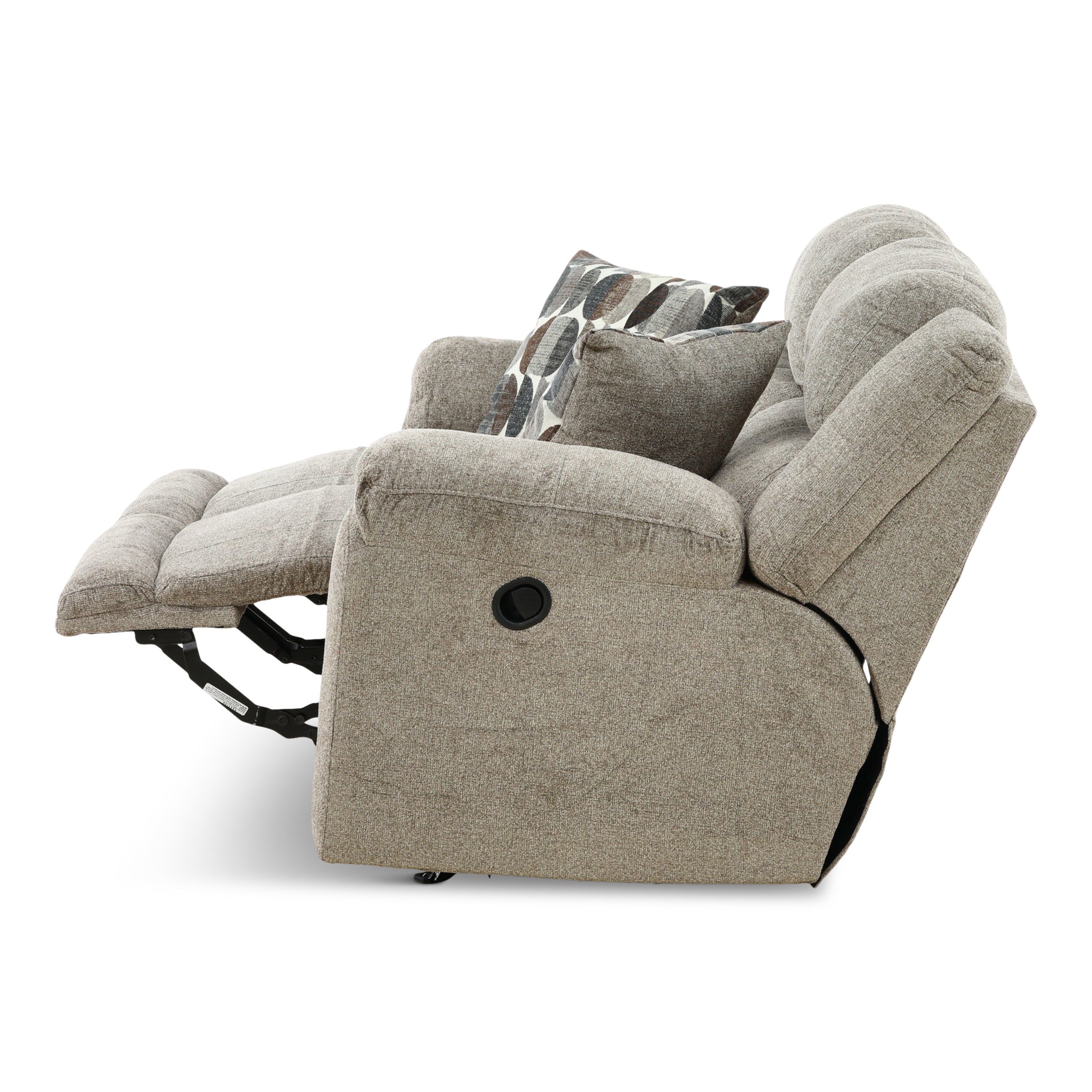 Peppar Rocking Reclining Loveseat - Indoor