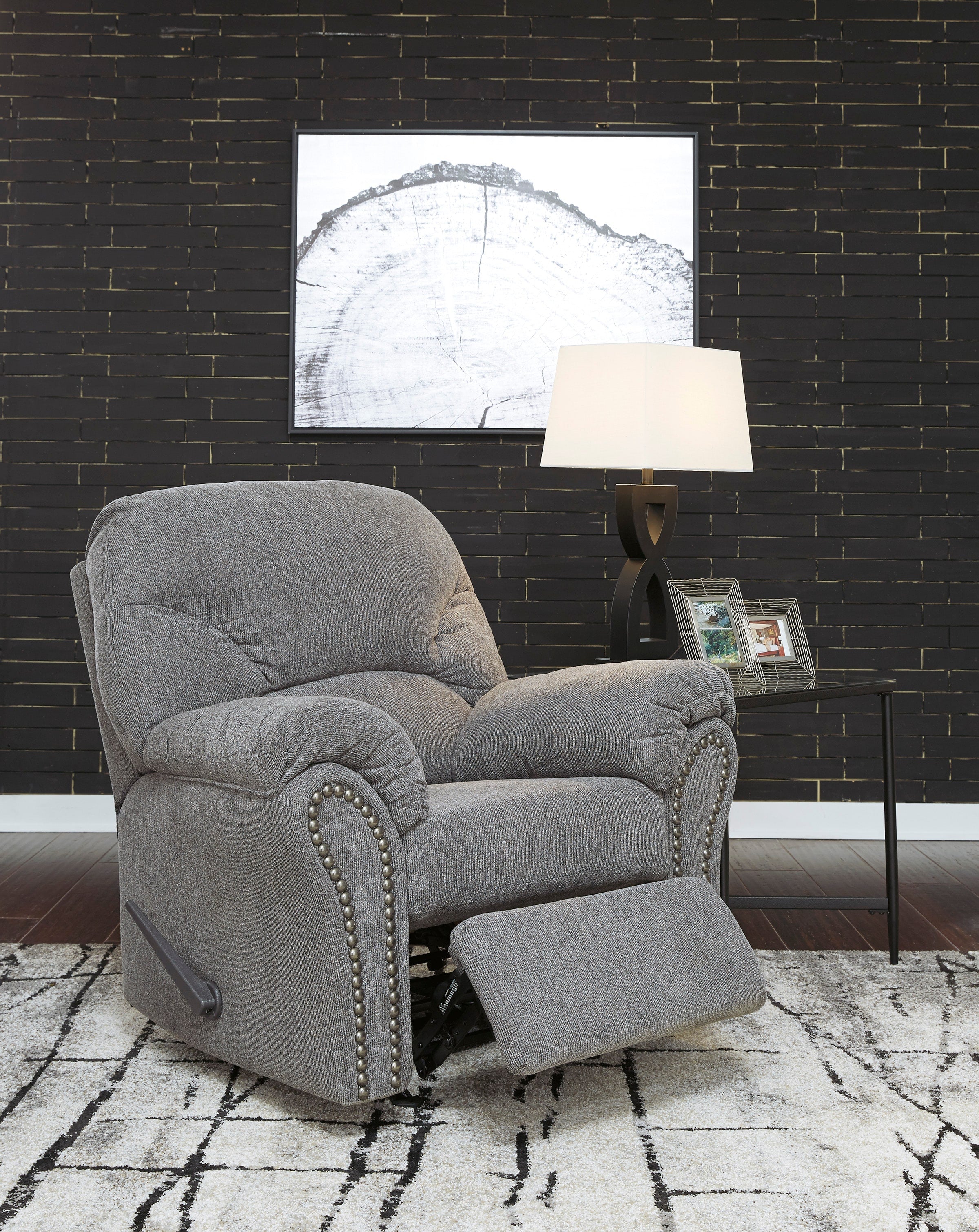 Allmaxx Rocker Recliner - Fabric