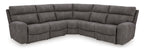 Next-Gen DuraPella 5-Piece Power Reclining Sectional