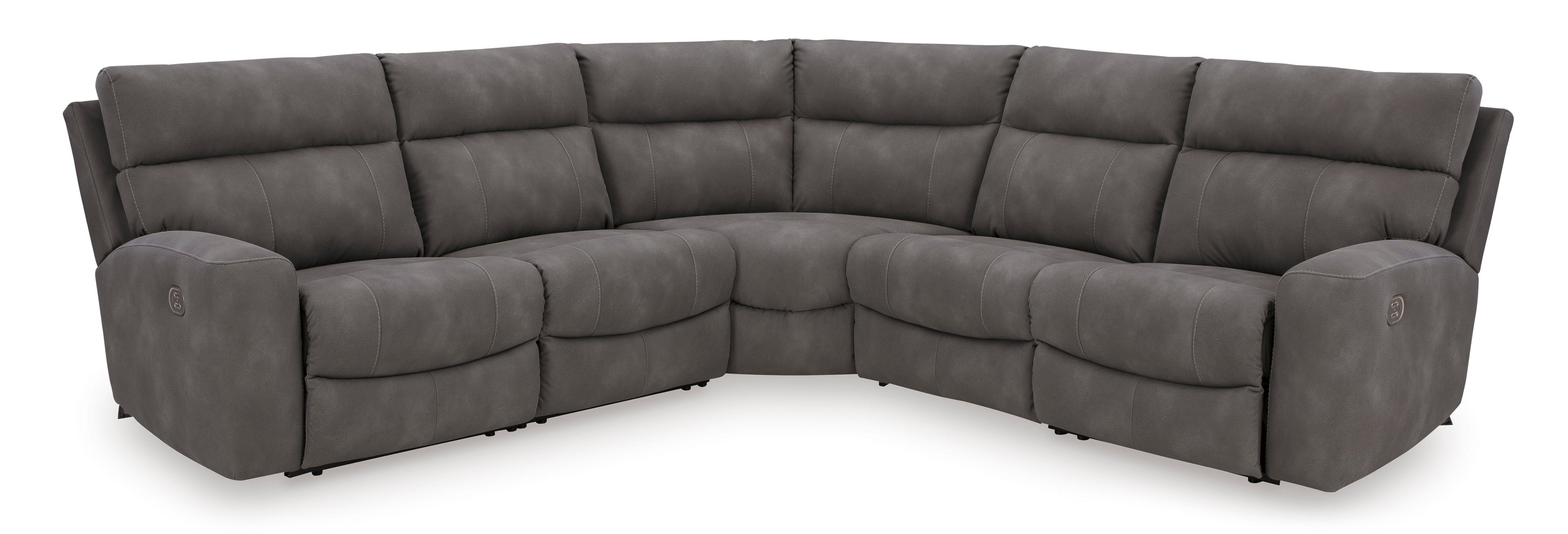 Next-Gen DuraPella 5-Piece Power Reclining Sectional