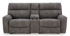 Next-Gen DuraPella 3-Piece Power Reclining Sectional Loveseat with Console