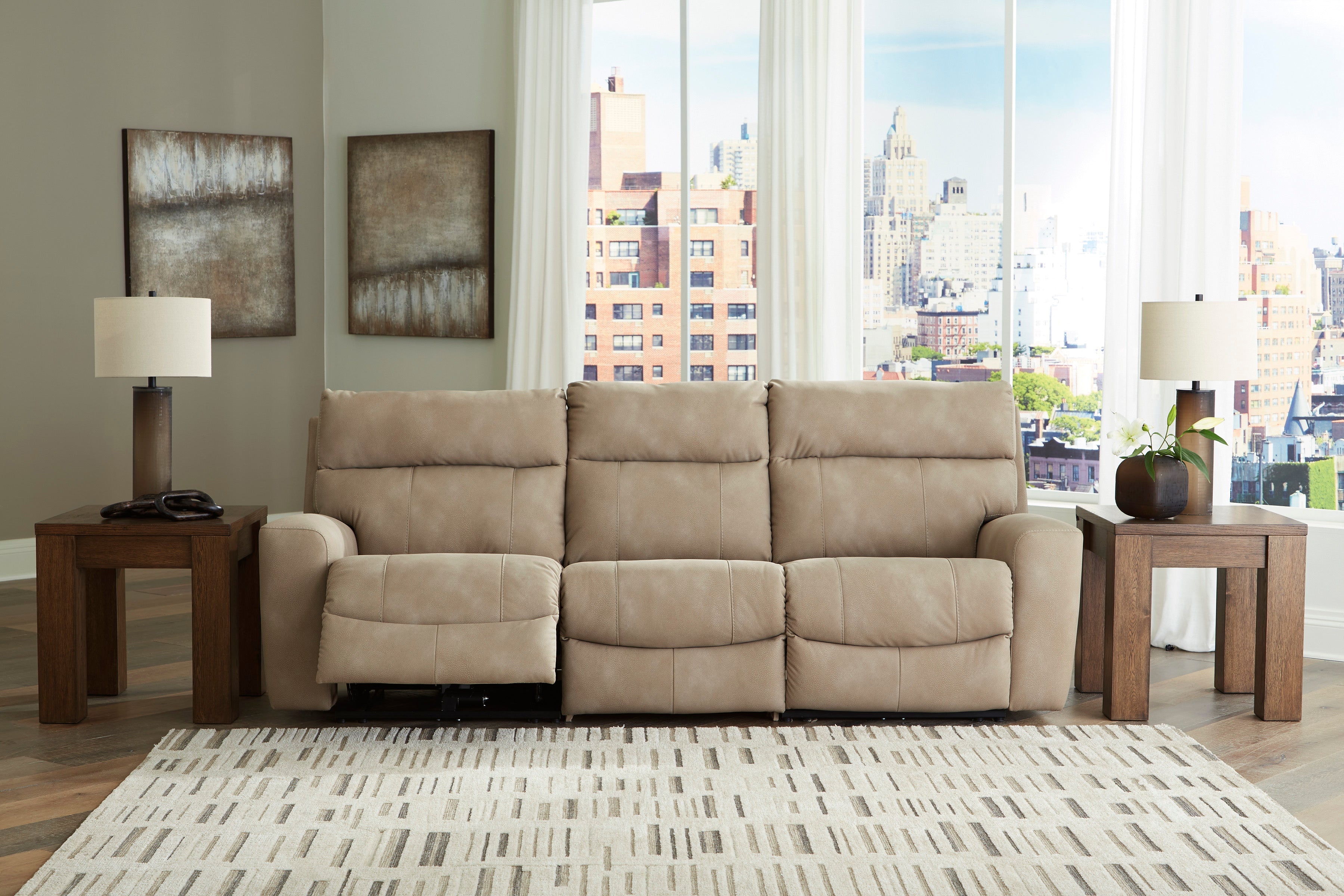 Next-Gen DuraPella 3-Piece Power Reclining Sectional Sofa