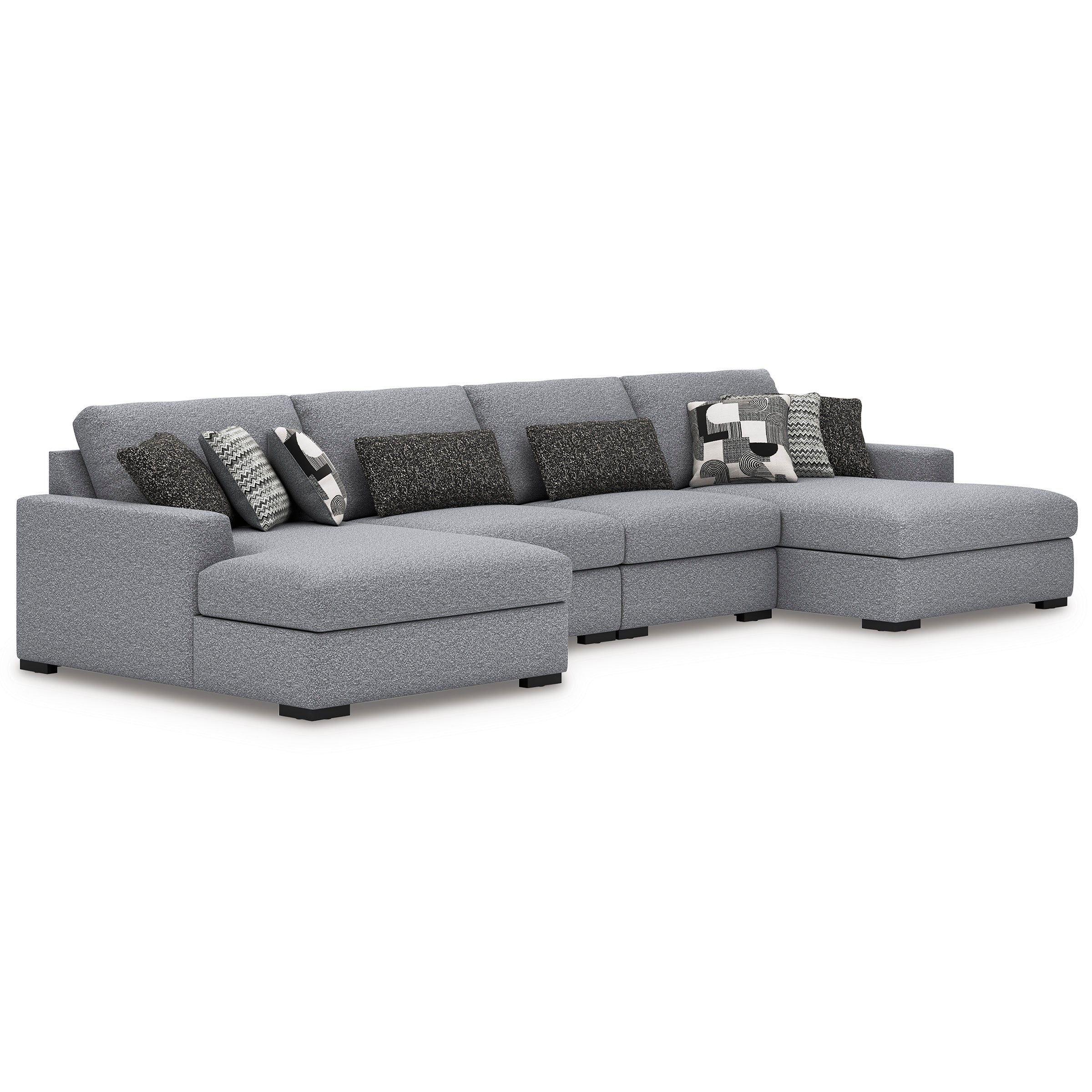 Bealton 4-Piece Sectional with Double Chaise - Set