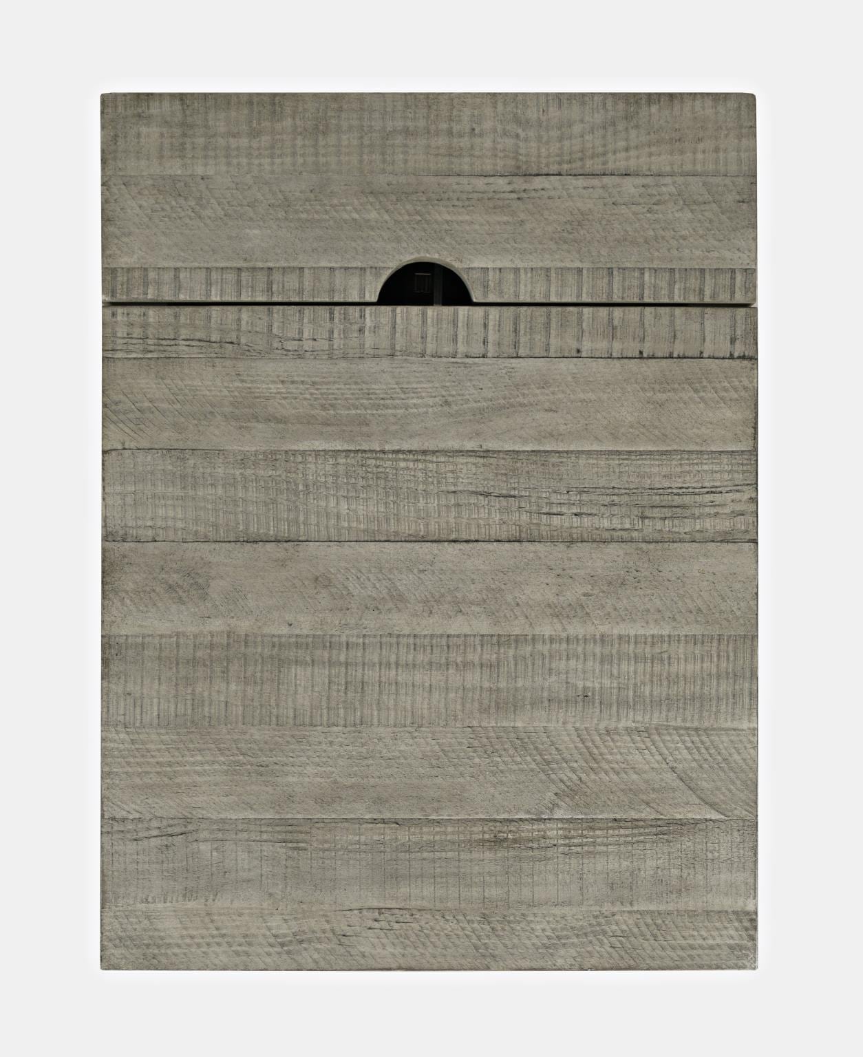 Driftwood Power Chairside End Table - Indoor