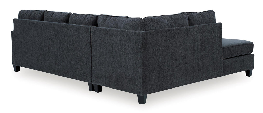 Abinger 2-Piece Smoke Sectional with Chaise - Set