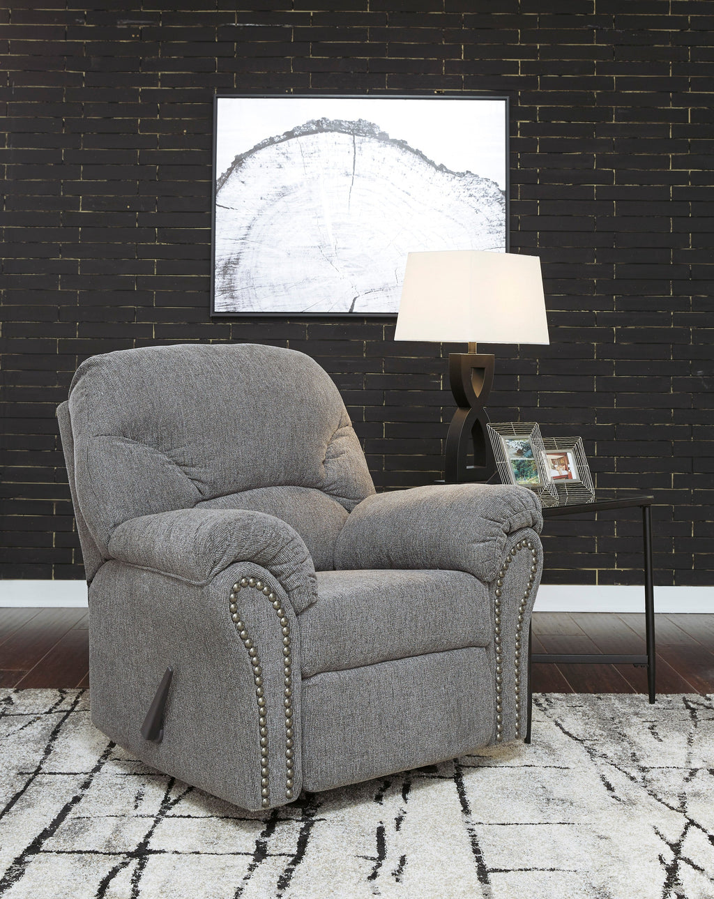 Allmaxx Rocker Recliner - Fabric