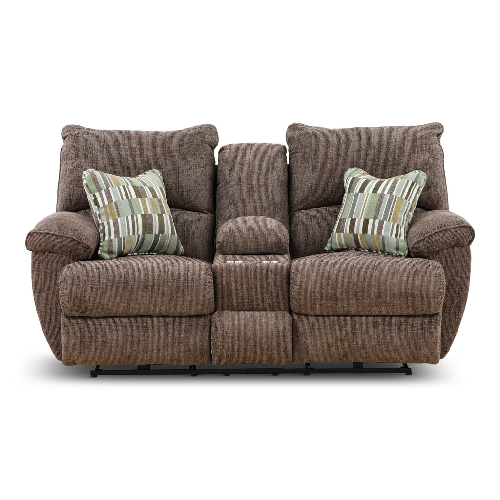 Preston Power Reclining Console Loveseat