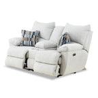 Preston Power Reclining Console Loveseat